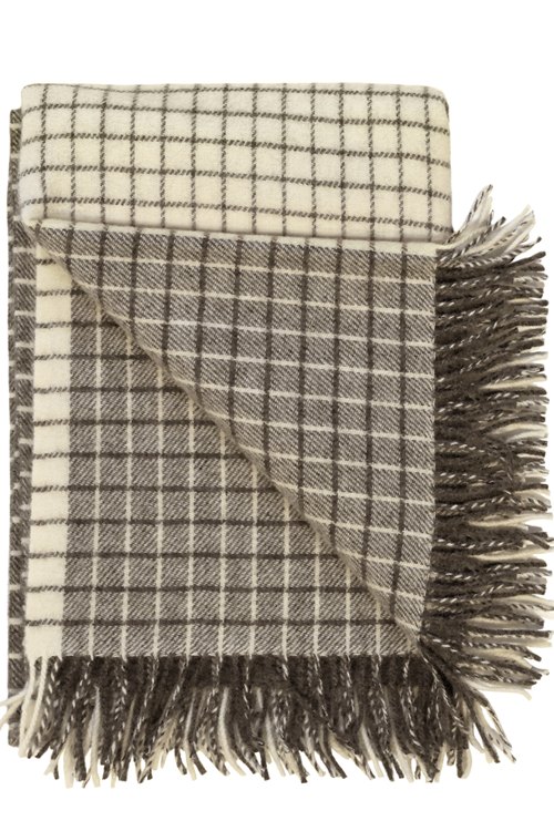 Ulden plaid og uldplaider af 100% ren ny uld fra norske Gjestal