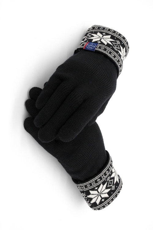 A Northern Story fingervanter i strik af 100% merinould