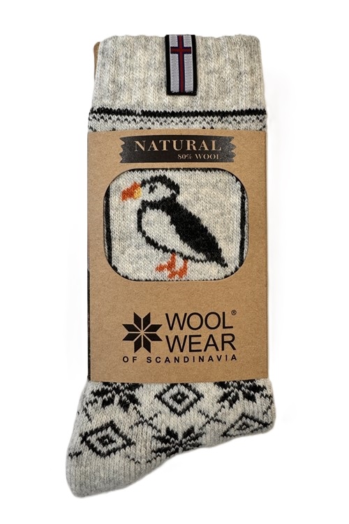 Uldsokker Lunde fra WOOLWEAR of Scandinavia 80% uld