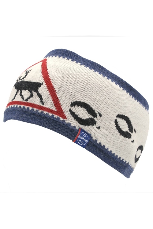 Merino strik pandebånd af 100% merinould
