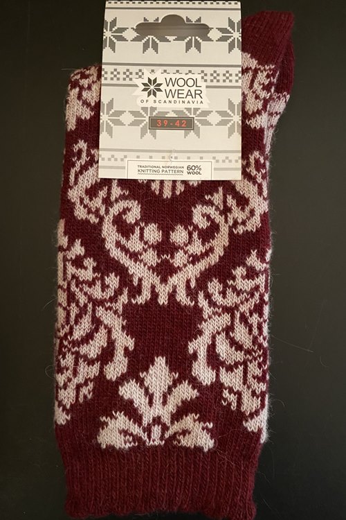 Bløde uldsokker fra WOOLWEAR of Scandinavia på tilbud