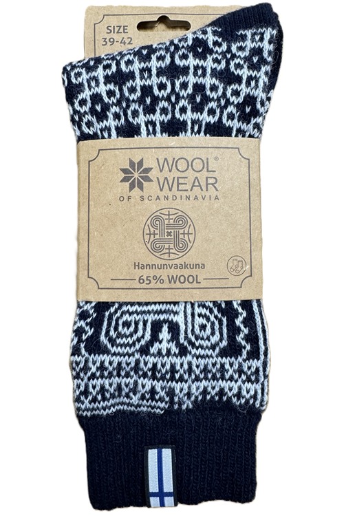 Uldsokker 60% uld fra WOOLWEAR of Scandinavia
