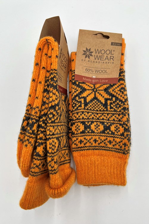 Lammeulds sokker i 60% uld fra WOOLWEAR of Scandinavia®