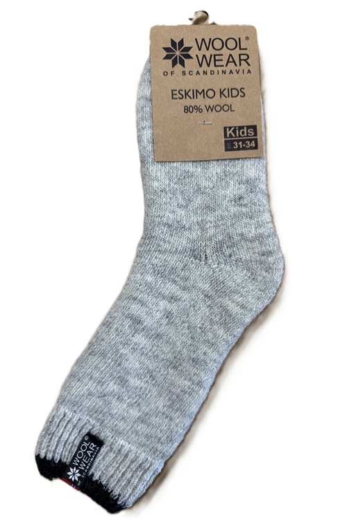 ESKIMO ragsokker 80% uld fra WOOLWEAR of Scandinavia®