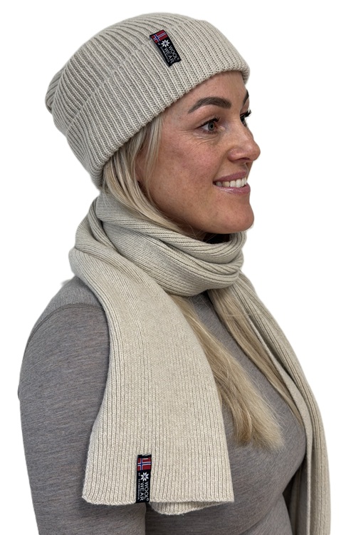 Merino halstørklæder af 100% merinould by WOOLWEAR of Scandinavia