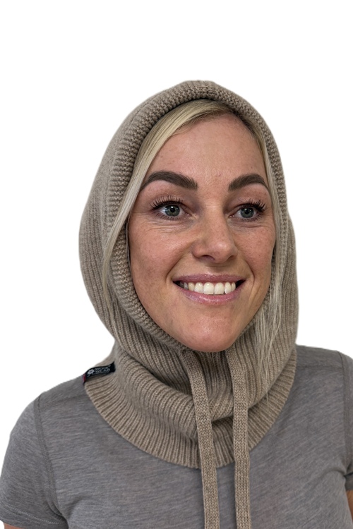 Balaclavaer af 100% merinould by WOOLWEAR of Scandinavia