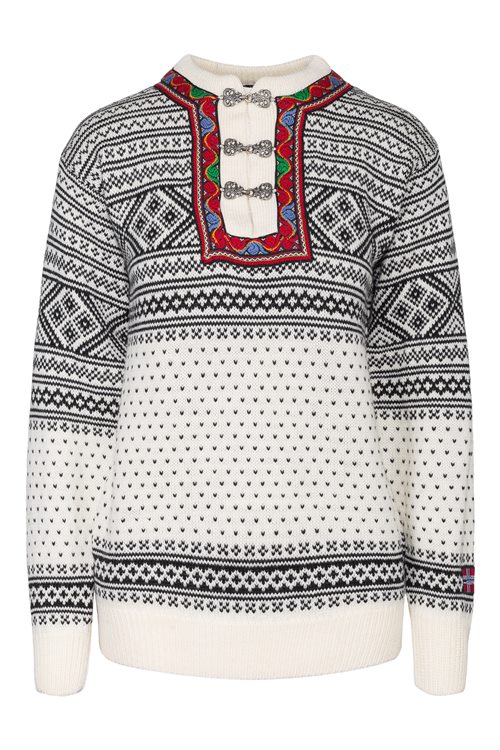 kamgarns sweater fra Norge af 100% kamgarnsuld