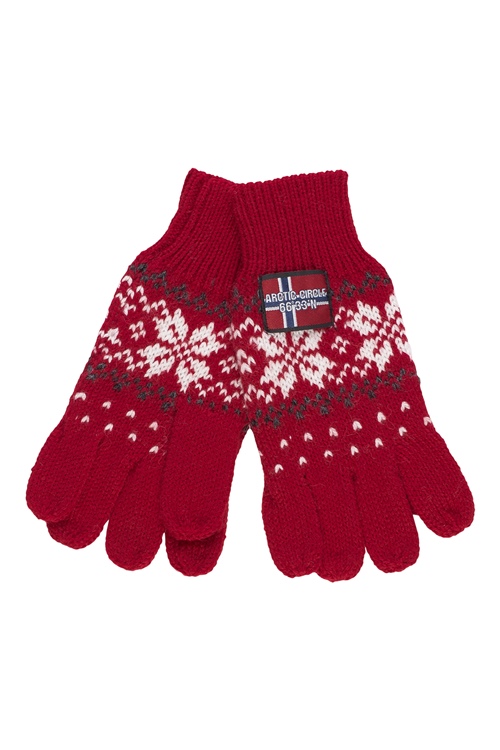 Strik fingervanter til børn af 100% uld fra Arctic Circle of Norway
