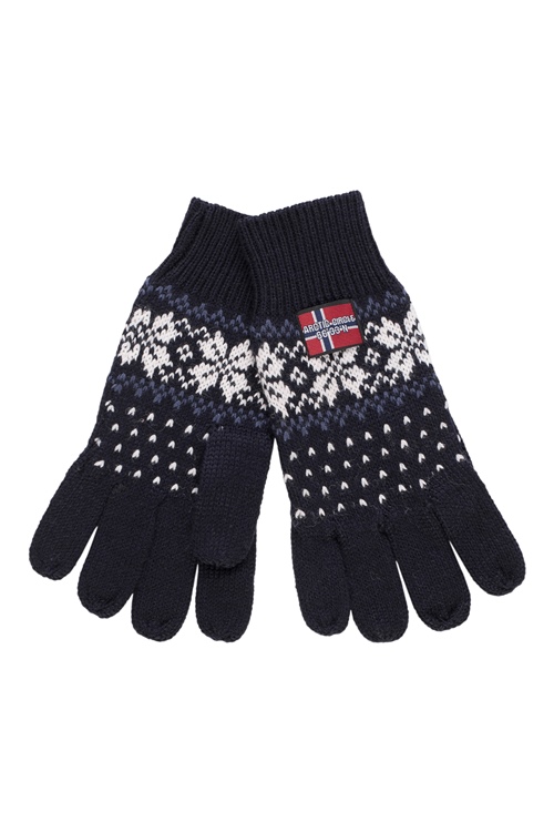 Fingervanter i strik af 100% uld fra Arctic Circle of Norway