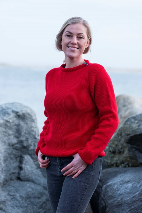 Tynd Strik fra WOOLWEAR of Scandinavia af 100% fine merinould