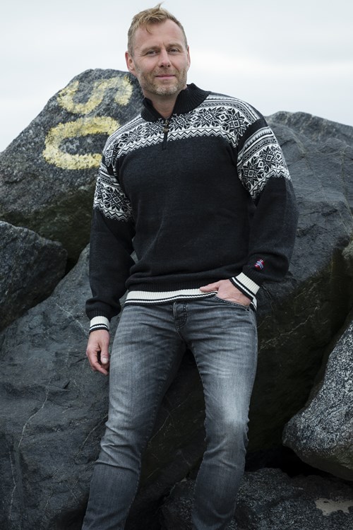 Luksus merinoulds sweater fra Arctic Circle of Norway