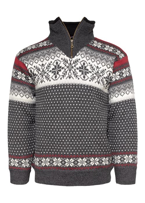 Norsk kamgarns windbreaker fra Arctic Circle of Norway